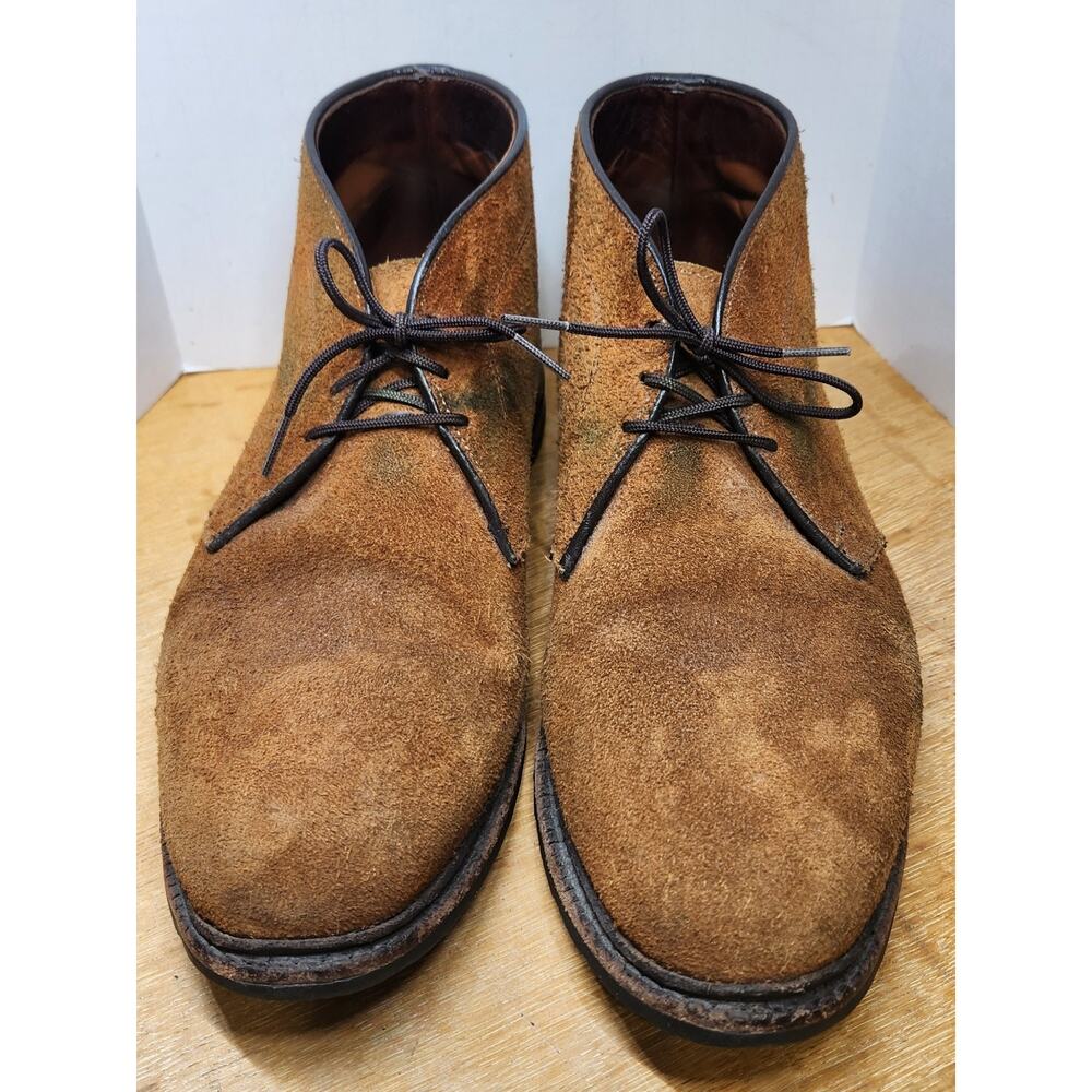 Allen Edmonds Katmai Mens Size 12 (D) Brown Suede Leather Chukka Boots EUC